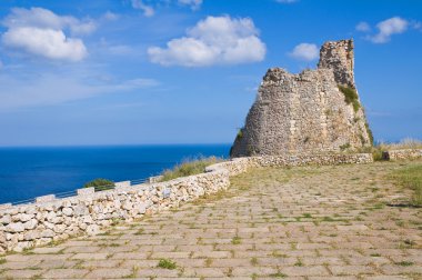 nasparo kulesi. tiggiano. Puglia. İtalya.