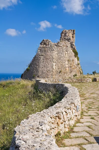 Nasparo věž. tiggiano. Puglia. Itálie. — Stock fotografie