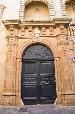 Villani Sarayı. Presicce. Puglia. İtalya.