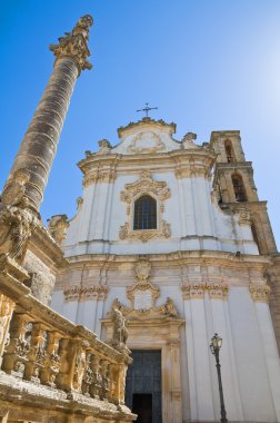 Anne Kilisesi st. andrea. Presicce. Puglia. İtalya.