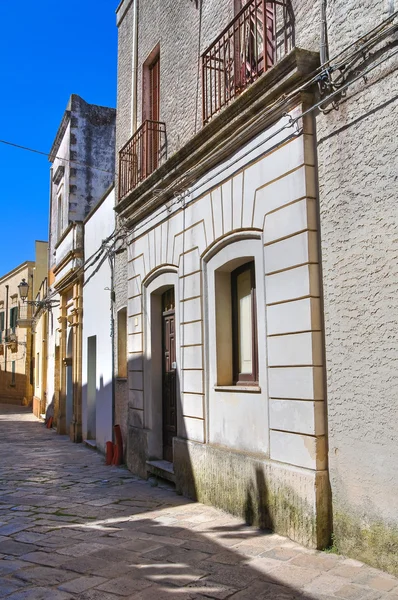 Gasse. Presicce. Apulien. Italien. — Stockfoto