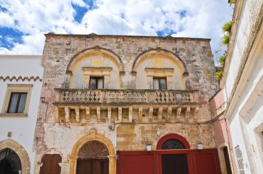 manieri Sarayı. Ugento. Puglia. İtalya.