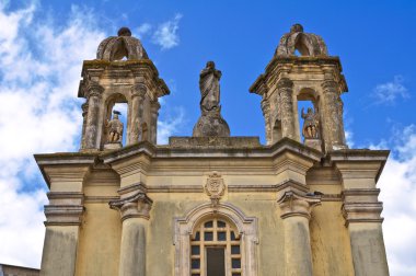 ss. cosma e damiano sığınak. Ugento. Puglia. İtalya.