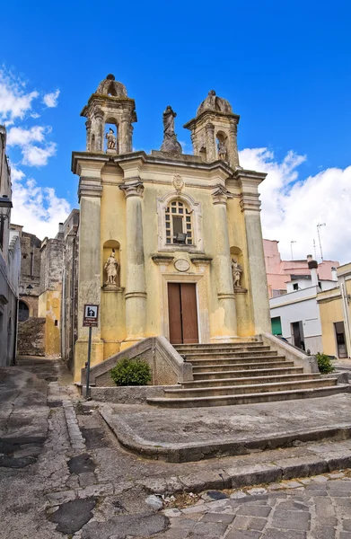 Santuario de las SS. Cosma e Damiano. Ugento. Puglia. Italia . —  Fotos de Stock