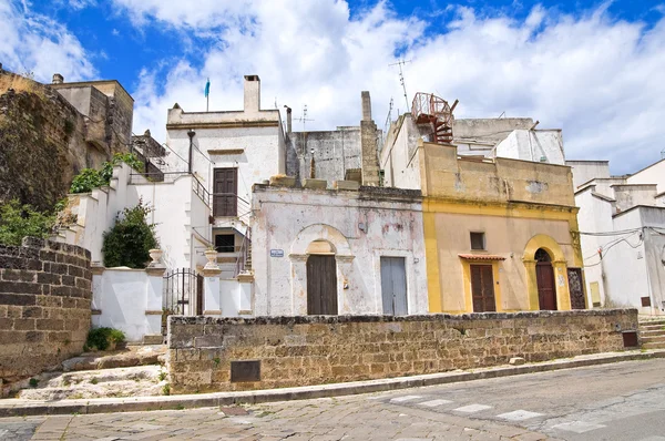 Alleyway. Ugento. Puglia. Italy. — Stock Photo, Image