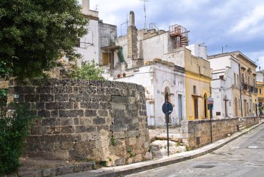 alleyway. Ugento. Puglia. İtalya.