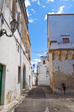 alleyway. Felline. Puglia. İtalya.