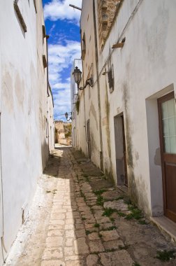 alleyway. Felline. Puglia. İtalya.