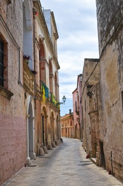 alleyway. Ugento. Puglia. İtalya.