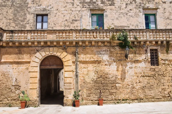 Slottet i felline. Puglia. Italien. — Stockfoto