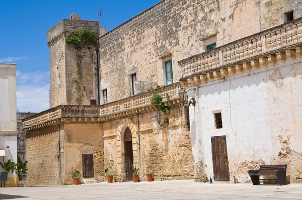 Castelo de Felline. Puglia. Itália . — Fotografia de Stock