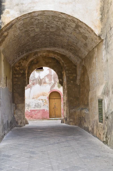 Callejuela. Ugento. Puglia. Italia . — Foto de Stock