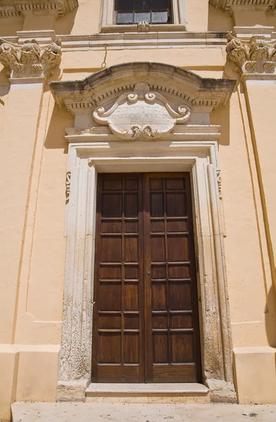 Kerk van st. nicola. Taurisano. Puglia. Italië. — Stockfoto