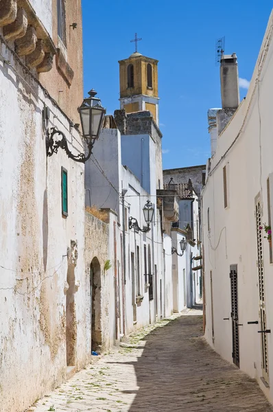 Aleja. Felline. Puglia. Włochy. — Zdjęcie stockowe