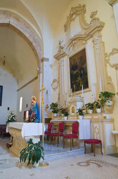 Iglesia de la Virgen de la Strada. Taurisano. Puglia. Italia . —  Fotos de Stock