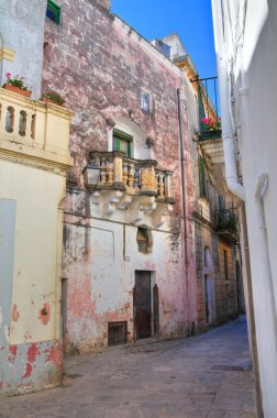 alleyway. alessano. Puglia. İtalya.