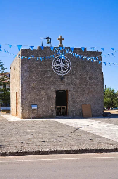Chiesa Madonna dei Panetti. Acquarica del Capo. Puglia. Italia . — Foto Stock