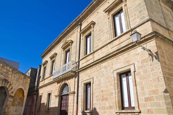 Historische paleis. Alessano. Puglia. Italië. — Stockfoto