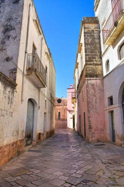 Callejuela. Alessano. Puglia. Italia . —  Fotos de Stock