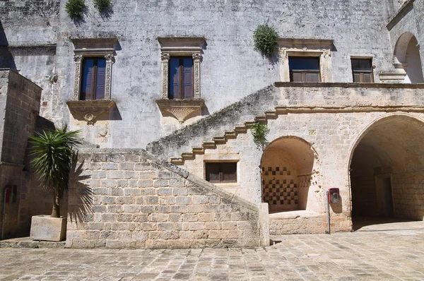 Hrad andrano. Puglia. Itálie. — Stock fotografie