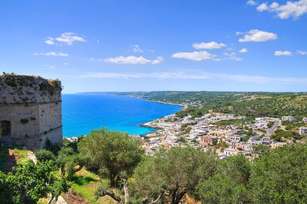 Vue panoramique sur Castro. Pouilles. Italie . — Photo