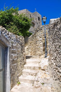 alleyway. Castro. Puglia. İtalya.