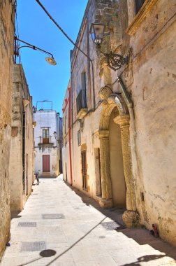 alleyway. Poggiardo. Puglia. İtalya.