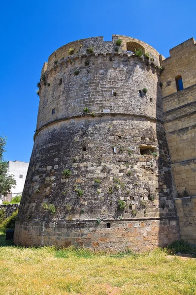 Mura della città. Castro. Puglia. Italia . — Foto Stock