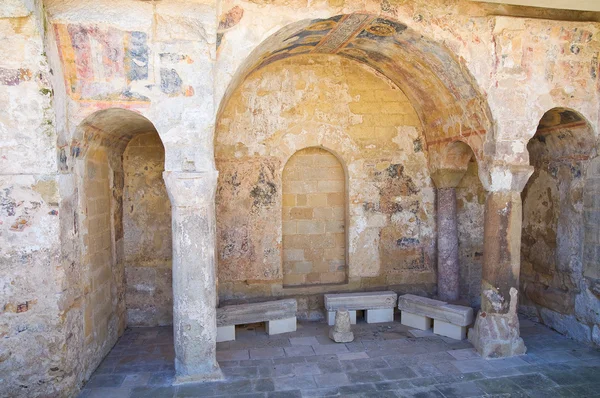 Byzantine Basilica. Castro. Puglia. Italy. — Stock Photo, Image