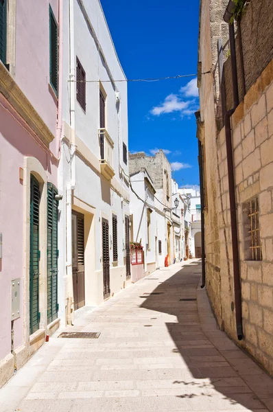 Uličky. Castro. Puglia. Itálie. — Stock fotografie