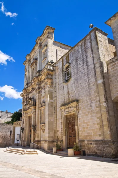 De moederkerk. Poggiardo. Puglia. Italië. — Stockfoto