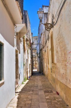 alleyway. Poggiardo. Puglia. İtalya.
