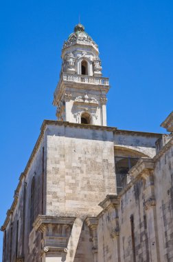 Duomo Katedrali ' belltower. Maglie. Puglia. İtalya.