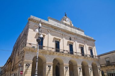 Belediye Binası. Maglie. Puglia. İtalya.