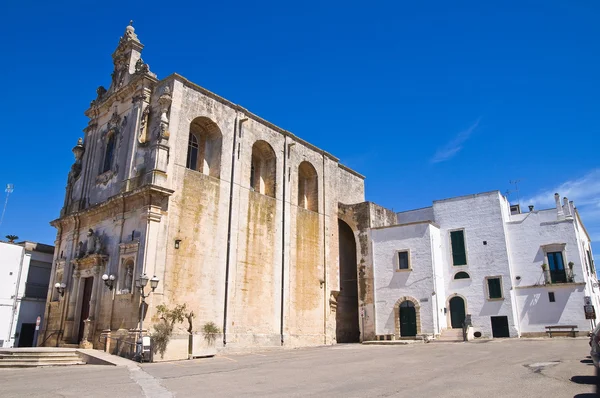 Iglesia Madre de Santa Luca. Palmariggi. Puglia. Italia . — Foto de Stock