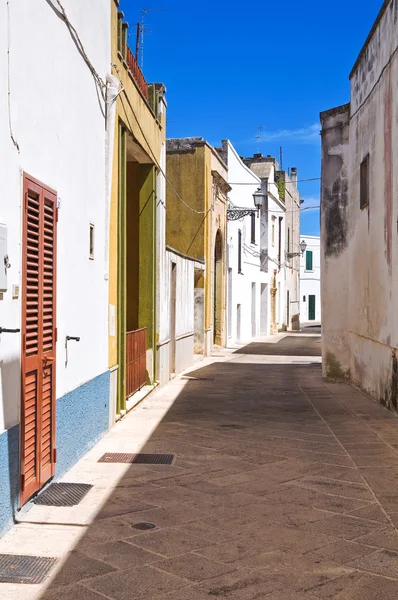 Alleyway. Palmariggi. Puglia. Italy. — Stock Photo, Image