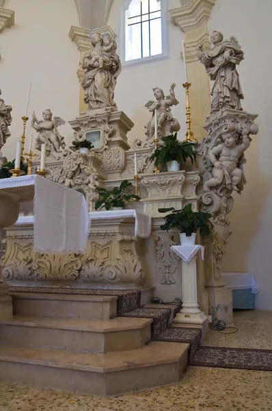 Capilla de la Virgen de la Palma. Palmariggi. Puglia. Italia . —  Fotos de Stock