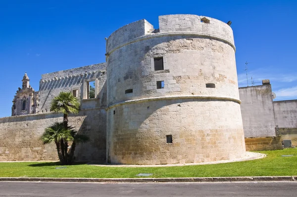 Slottet av palmariggi. Puglia. Italien. — Stockfoto