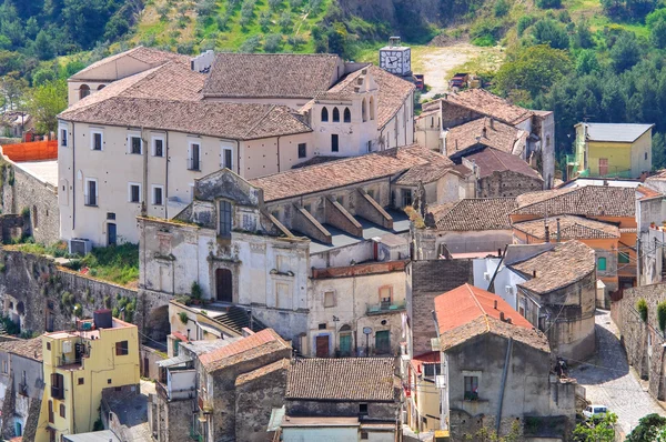 Vista panoramica di Tursi. Basilicata. Italia . — Foto Stock