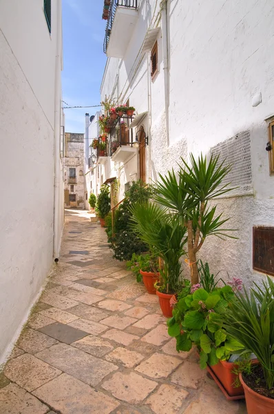 Callejuela. Mottola. Puglia. Italia . — Foto de Stock