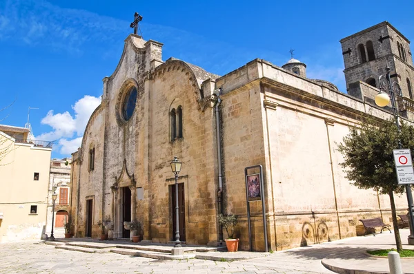 Matka církev. Mottola. Puglia. Itálie. — Stock fotografie