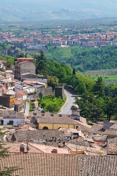 Melfi panoramik manzaralı. Basilicata. İtalya. — Stok fotoğraf