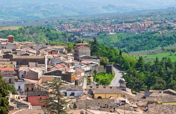 Melfi panoramik manzaralı. Basilicata. İtalya. — Stok fotoğraf