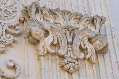 Duomo Kilisesi. Lecce. Puglia. İtalya.