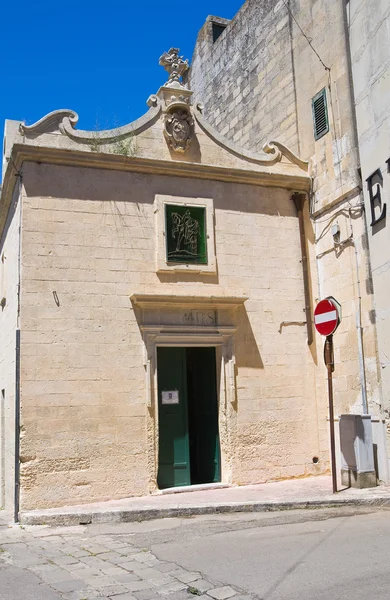Tarihi kiliseyi. Maglie. Puglia. İtalya. — Stok fotoğraf