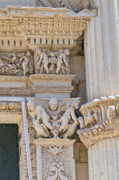 Kerk van st. angelo. Lecce. Puglia. Italië. — Stockfoto