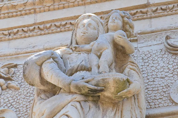 Kyrkan av St angelo. Lecce. Puglia. Italien. — Stockfoto