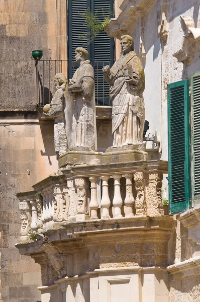 Propyleje. Lecce. Puglia. Włochy. — Zdjęcie stockowe