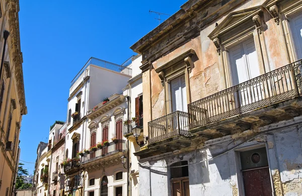 Gasse. Brindisi. Apulien. Italien. — Stockfoto