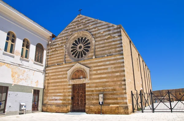 Kościół cristo. Brindisi. Puglia. Włochy. — Zdjęcie stockowe